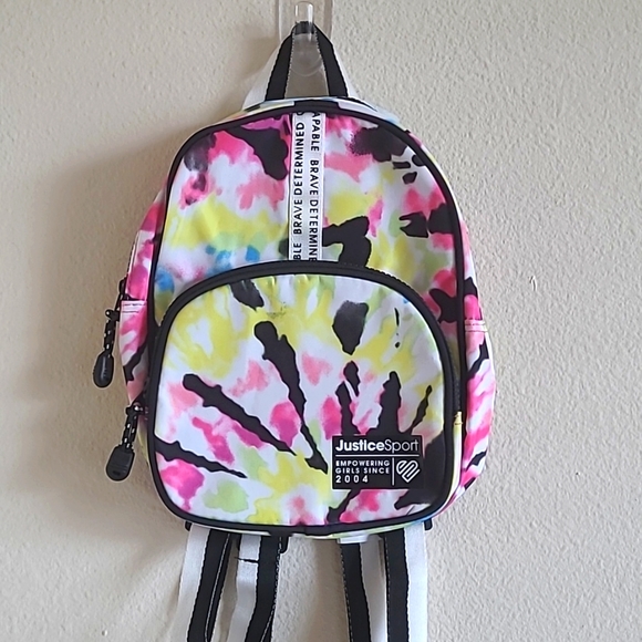 Justice Accessories Nwot Justice Tie Dye Mini Backpack Poshmark